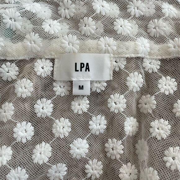 LPA Yvette Shirt in White - Picture 4 of 4